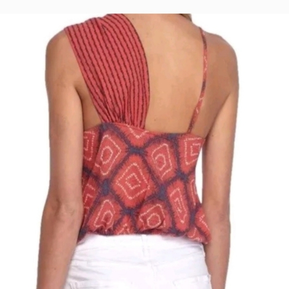 Free People Call On Me one shoulder tank top size small - Picture 3 of 13